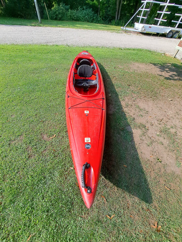 Used Pamlico 145 Tandem Kayak in Red