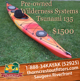 USED Wilderness Systems Tsunami 135
